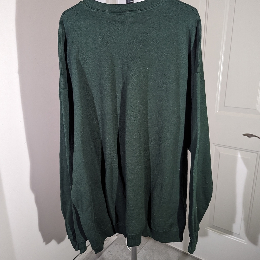 VINTAGE Gildan Sweatshirt Crew Neck Fleece Dope Educators Men's Size 5XL - Picture 3 of 4